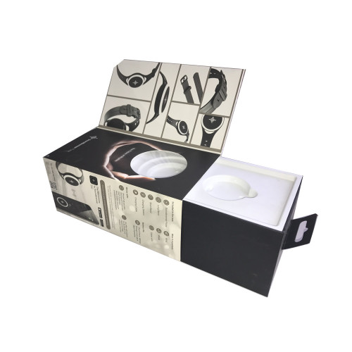 Drawer cardboard paper handle craft gift box
