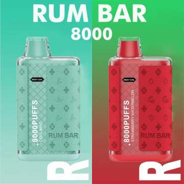 Rum Bar 8000 Puffs Disposable Vape Europe Wholesale