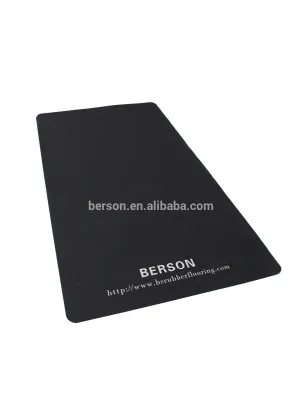 Berson high quality treadmill mat/popular gym anti slip treadmill mat/2m*1m rubber treadmill mat