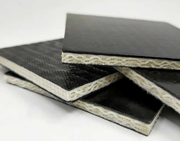 1250S1200mm Chevron Flame Widerstand Förderband