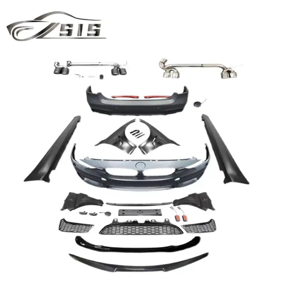 Upgrade Your F30/F35 3 Series with M3 Bodykit - Front Bumper, Rear Side Skirts, and Grilles (2013-2019)