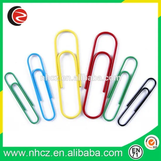 Vinyl Coated Paper Clips
