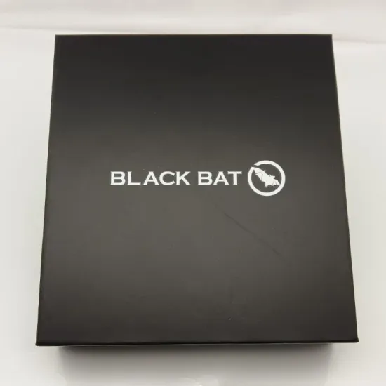 Book shaped cassette with magnetic sealing packaging box