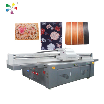 Large Format Flatbed Multifunction UV LED Direct Printing Machine