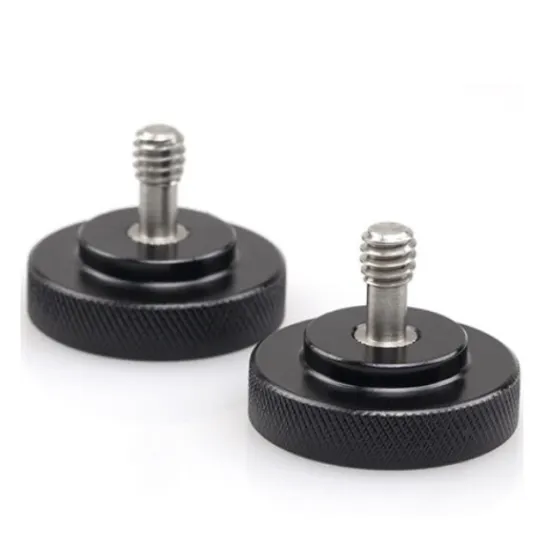 Captive 1/4" D Ring Tripod / 4mm Hex Head / 15mm QR Plate / Camera Screw