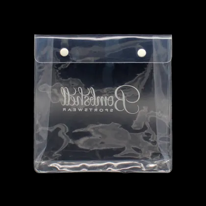 Sportswear Packaging Transparent Plastic PVC Bag