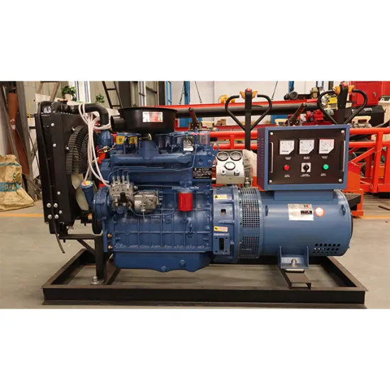 Factory Supply 30KW Open Frame Diesel Engine Generator 35HP