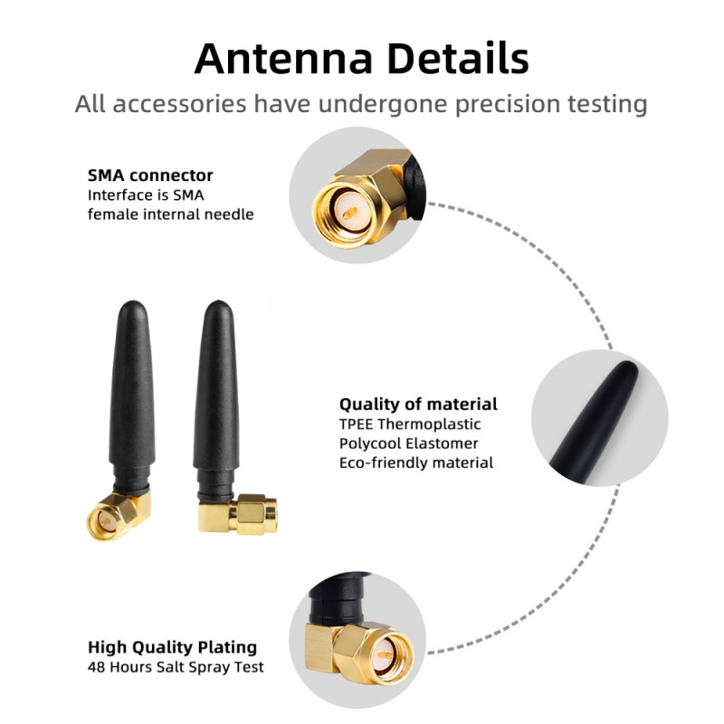 2.4 5.8g small glue stick antenna 10