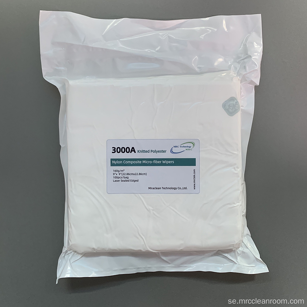 3000A 9*9 Ultra Low Particle Surface Clean Wipes