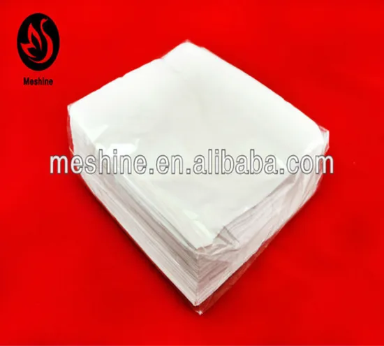 Embossed white paper napkin various size welcome inquiry