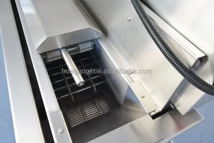 Commercial Continuous Conveyor Chicken Frying Machine Line for KFC Style Chicken Wings