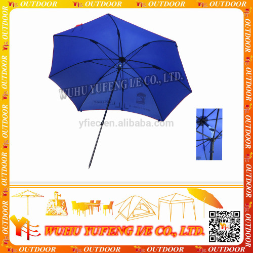 Strong fiberglass frame fishing umbrella