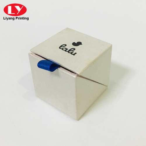 Cajas de regalo de anillo de compromiso personalizado (boda)