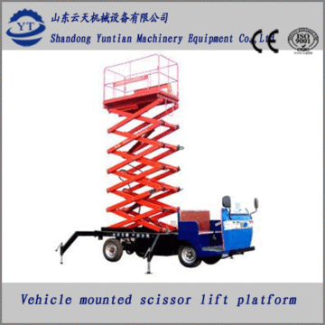 truck mounted aerial work platform/elevated work platform/aerial working platform