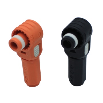 High Voltage 2000V 200A-300A Right Angle Single Pole Connector for Energy Storage Batteries