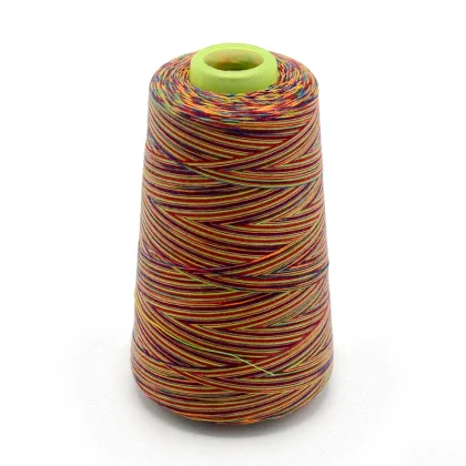 Tex 27 Overlock Sewing Thread: Polyester Rainbow Overlock Threads