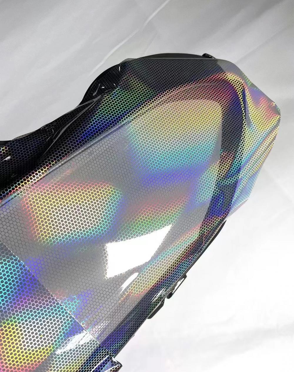 Rainbow Laser Headlight Film