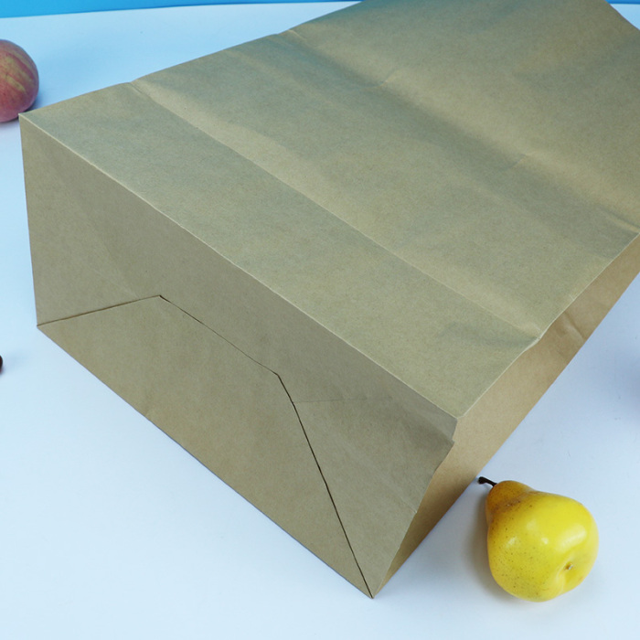 Gusseted Kraft Paper အထည်ချုပ်အိတ်များ