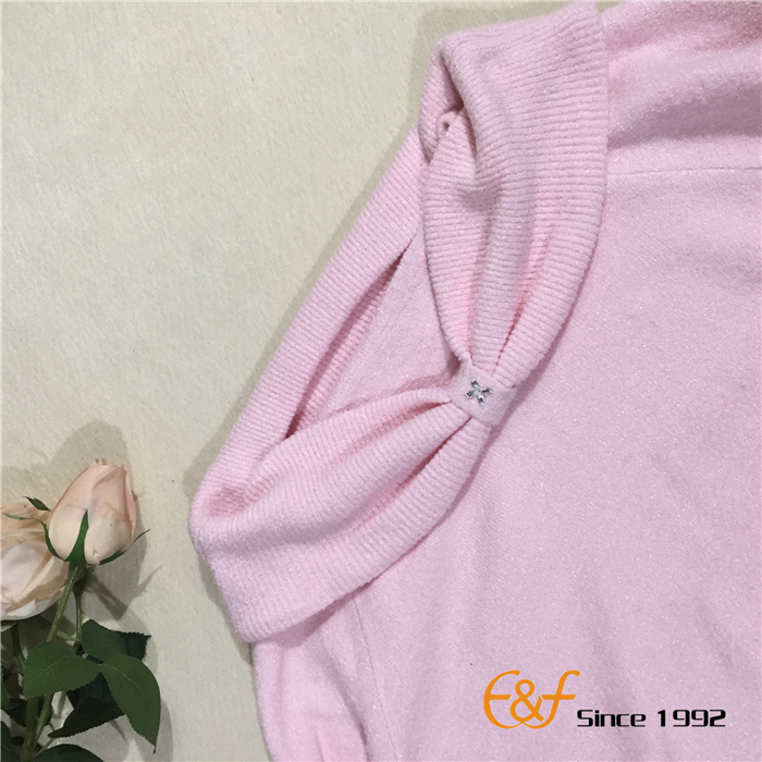 Korean Style Sweater with Butterfly Collar