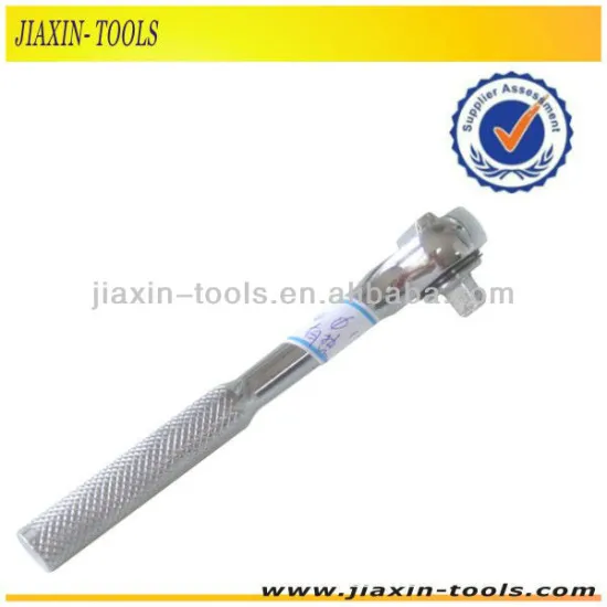 CRV 1/4" Dr ratchet torque wrench with Knurling Handle