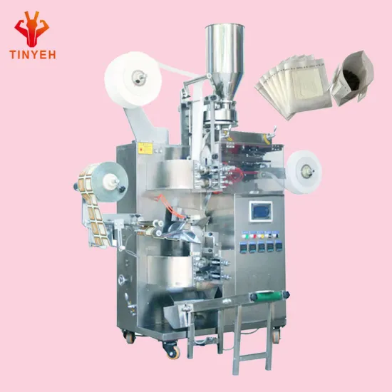 Automatic Hanging Ear Drip Coffee & Tea Filter Bag Packing Machine with Inner and Outer Bag