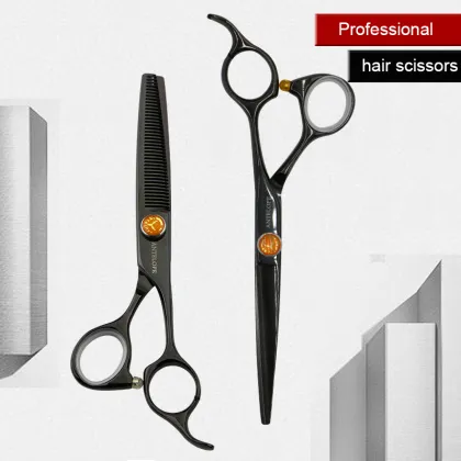 6.0 Inch 440C Hair Scissors Salon Thinning Hairdressing Scissors
