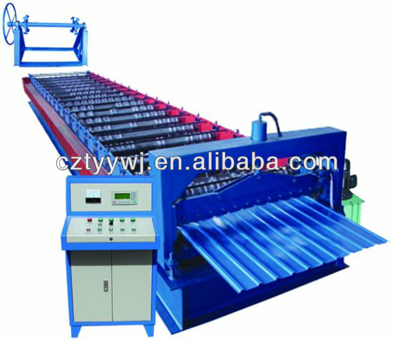 C10 Hot selling metal roofing sheet roll forming machine China manufacturing