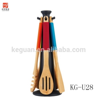 KG-U28 food grade wooden kitchen utensils