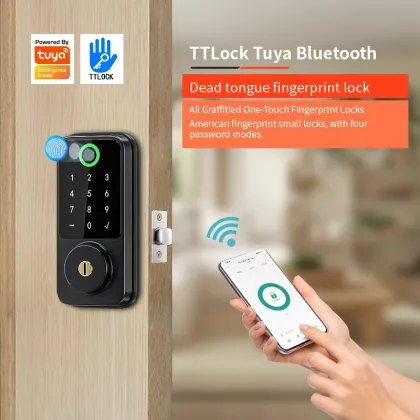 Smart Deadbolt Fingerprint Digital Home Interior Door Lock