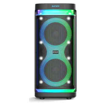 LG-816 8 Inch High Power 100W Portable Karaoke DJ Speaker