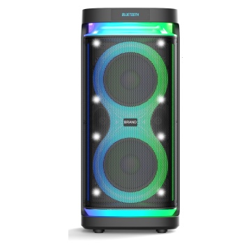 LG-816 8 Inch High Power 100W Portable Karaoke DJ Speaker