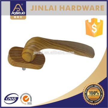 Wooden Finishing Aluminum Handle with rob for Upvc window