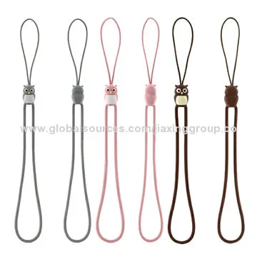 Silicone Mobile Phone Pendant, Colorful CustomizedNew