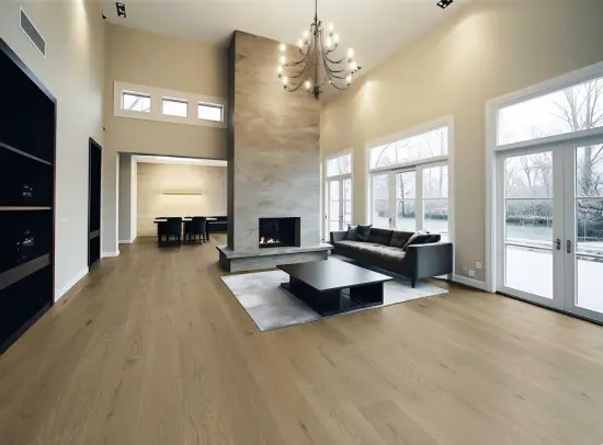 High Quality Brushed Engineered Timber Wood Flooring