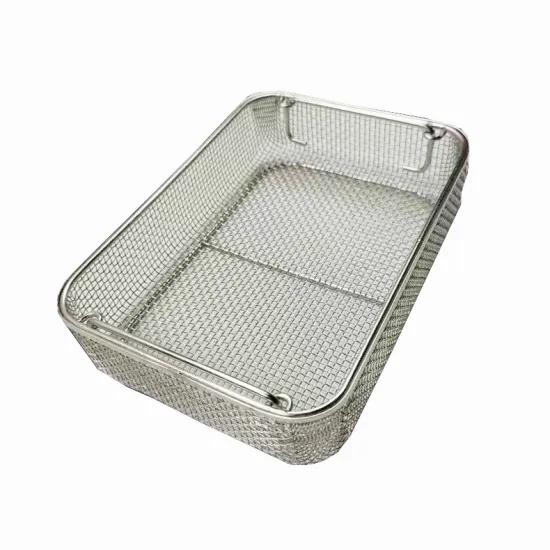 Custom Stainless Steel Sterilization Basket