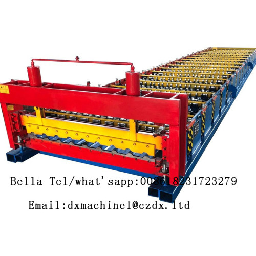 Cold steel roof sheet rolling machine