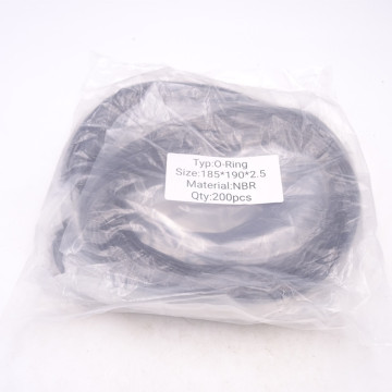 Nitrile Rubber O-Ring 185x2.5 for Mechanical Applications