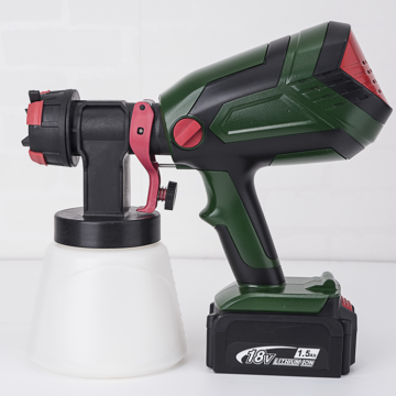 China-Made 18V Cordless Spray Gun with 210W and 42000rpm