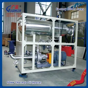 thermic oil boiler for for heating radiators