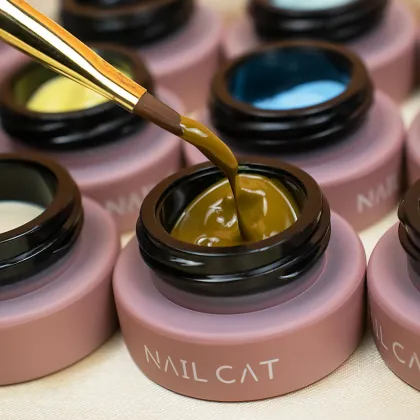 Nail Art Drawing Gel Paint Pudding Nail Mud Gel Polish Solid Cream Gel Polish