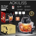ACKILISS Oil Free Cooking Oven Air Fryer Transparent