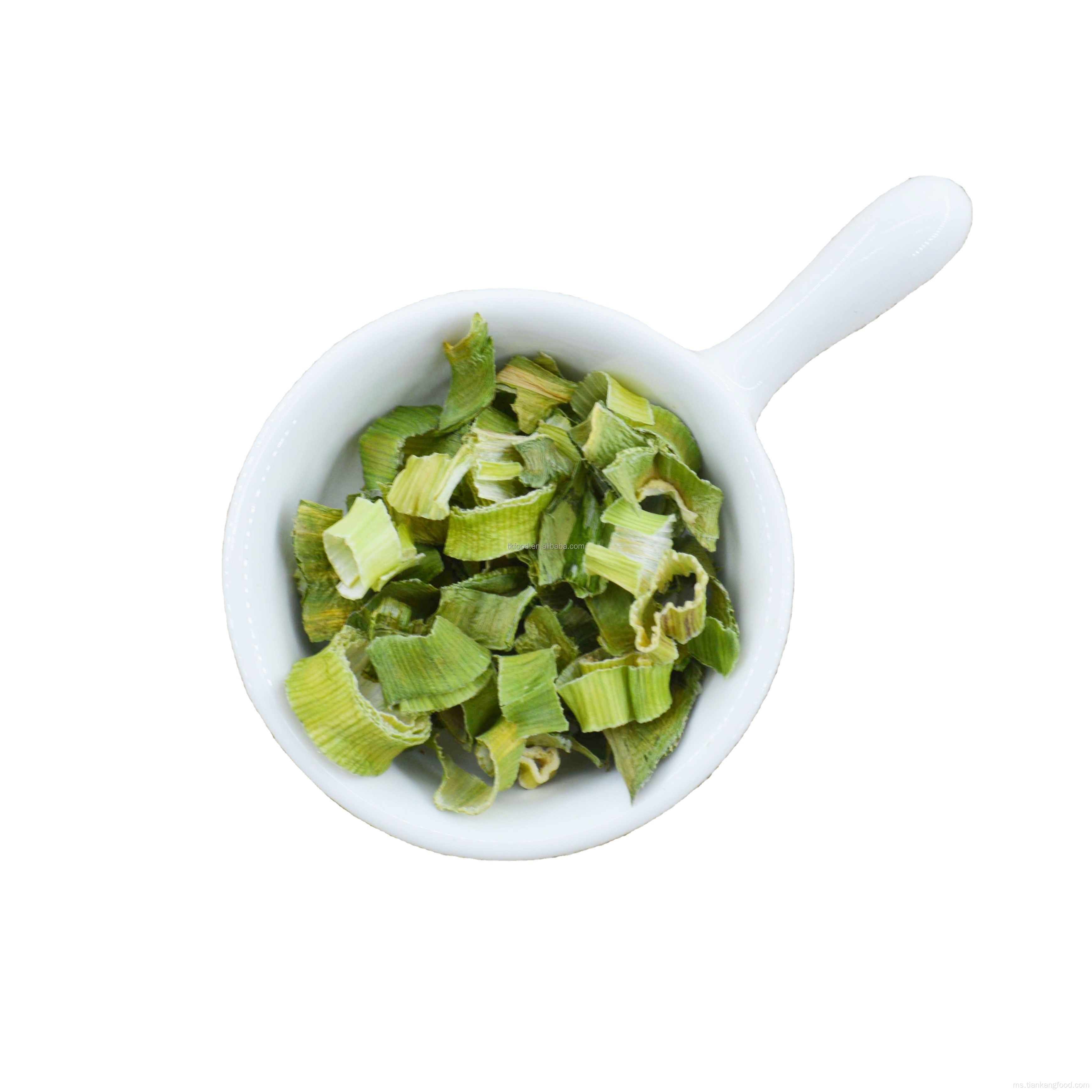 Leeks hijau kering kering