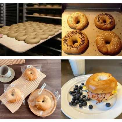 Automatic Industrial Round Bagel Making Machine