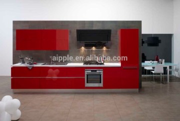 Light red kitchen cabinet PKC-117