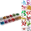 Glitter Butterfly Sequin Nails Christmas Box Kit