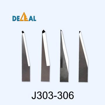 Jwei Leather &amp; Rubber Cutting Rades - Tungsten Carbide Forcillating Saw Show J303 J304 J305 J306
