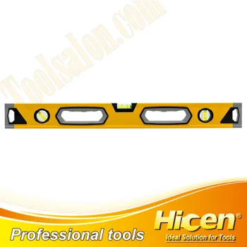 Spirit Level with Bubbles and End Cups