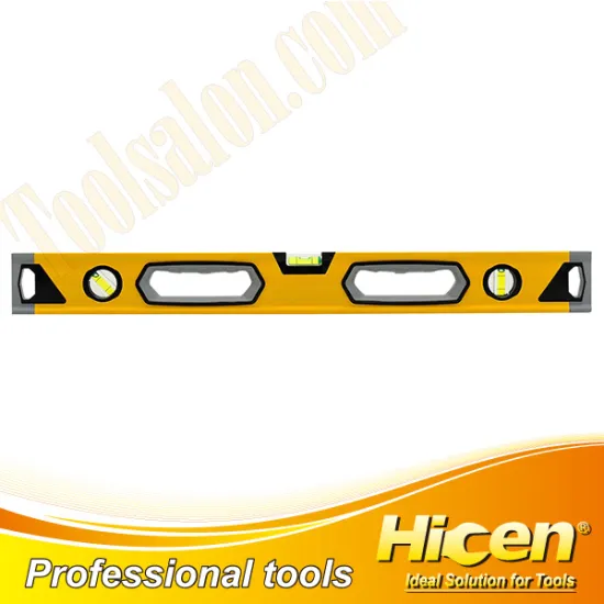 Spirit Level with Bubbles and End Cups