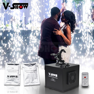 VSHOW FSP400 Máquina de chispa eléctrica para efectos de boda y concierto