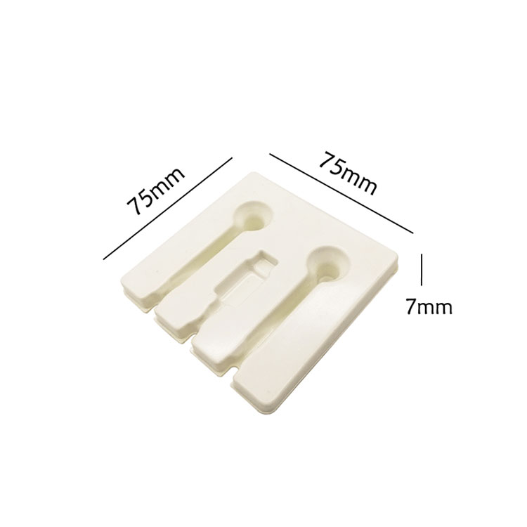 Clear vacuum forming plastic blister insert tray